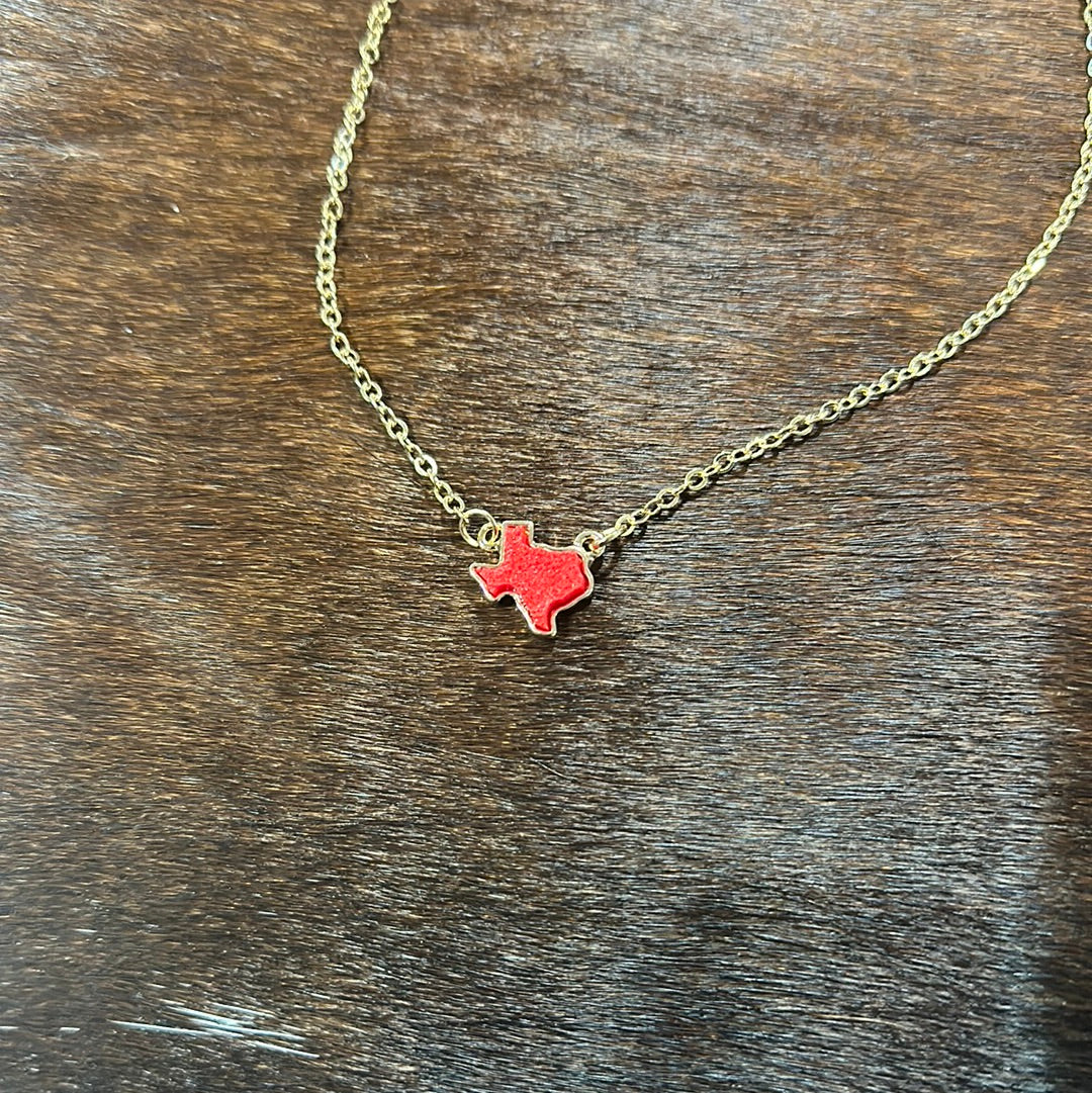 Red Texas Necklace