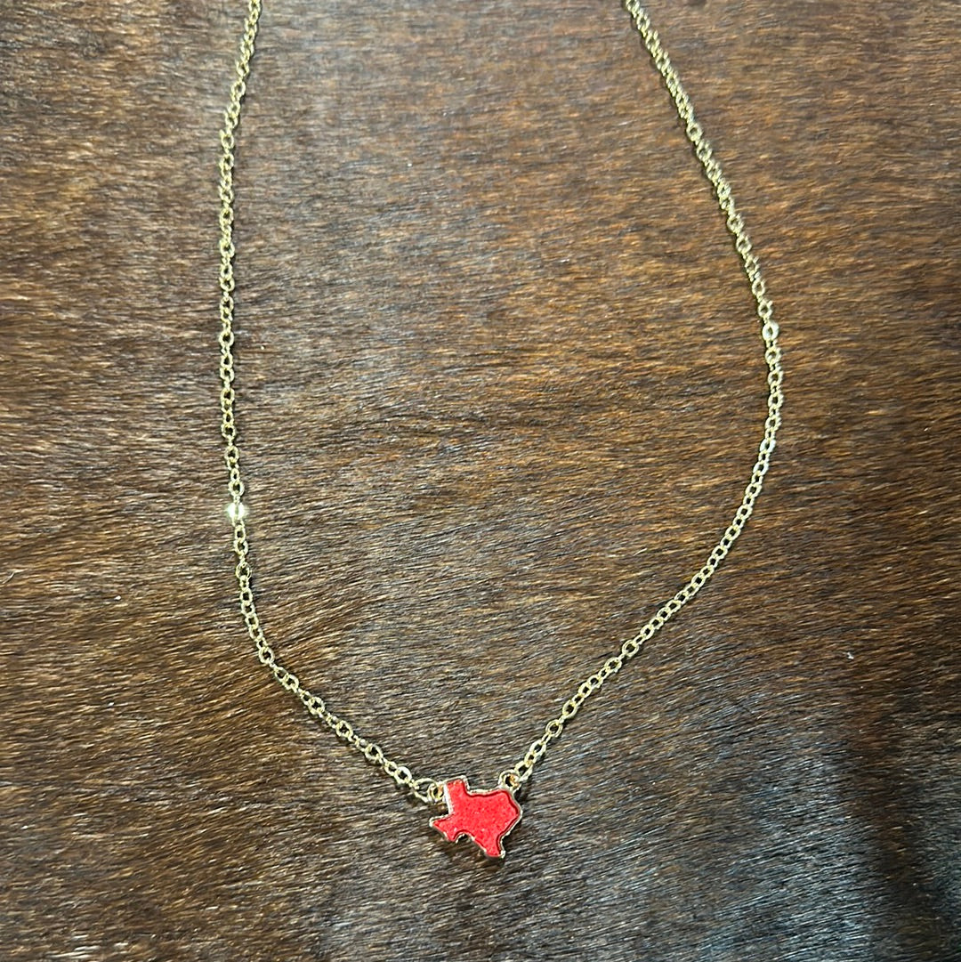 Red Texas Necklace