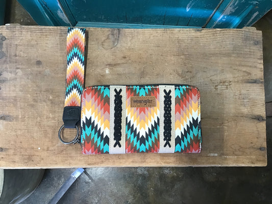 Wrangler Aztec Wristlet